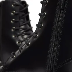 Scarpe Donna DR. MARTENS Stivali Platform linea Jadon in Pelle Nera