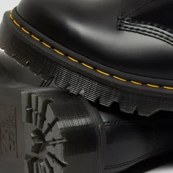 Scarpe Donna DR. MARTENS Stivali Platform linea 1460 BEX in Pelle Nera