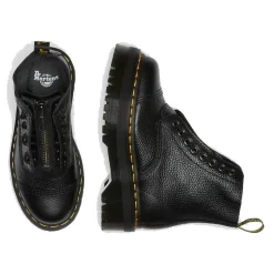 Scarpe Donna DR. MARTENS Stivali Platform linea Sinclair in Pelle Nera