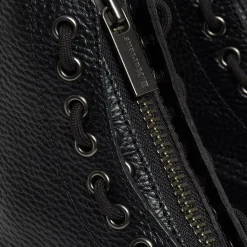 Scarpe Donna DR. MARTENS Stivali Platform linea Sinclair in Pelle Nera