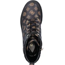 Scarpe Donna GUESS Anfibi linea Badae colore Brown - Black