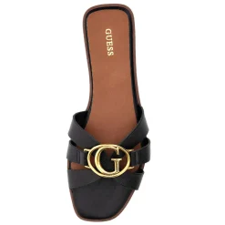 Scarpe Donna GUESS Ciabatte Linea Symo in Pelle Colore Nero