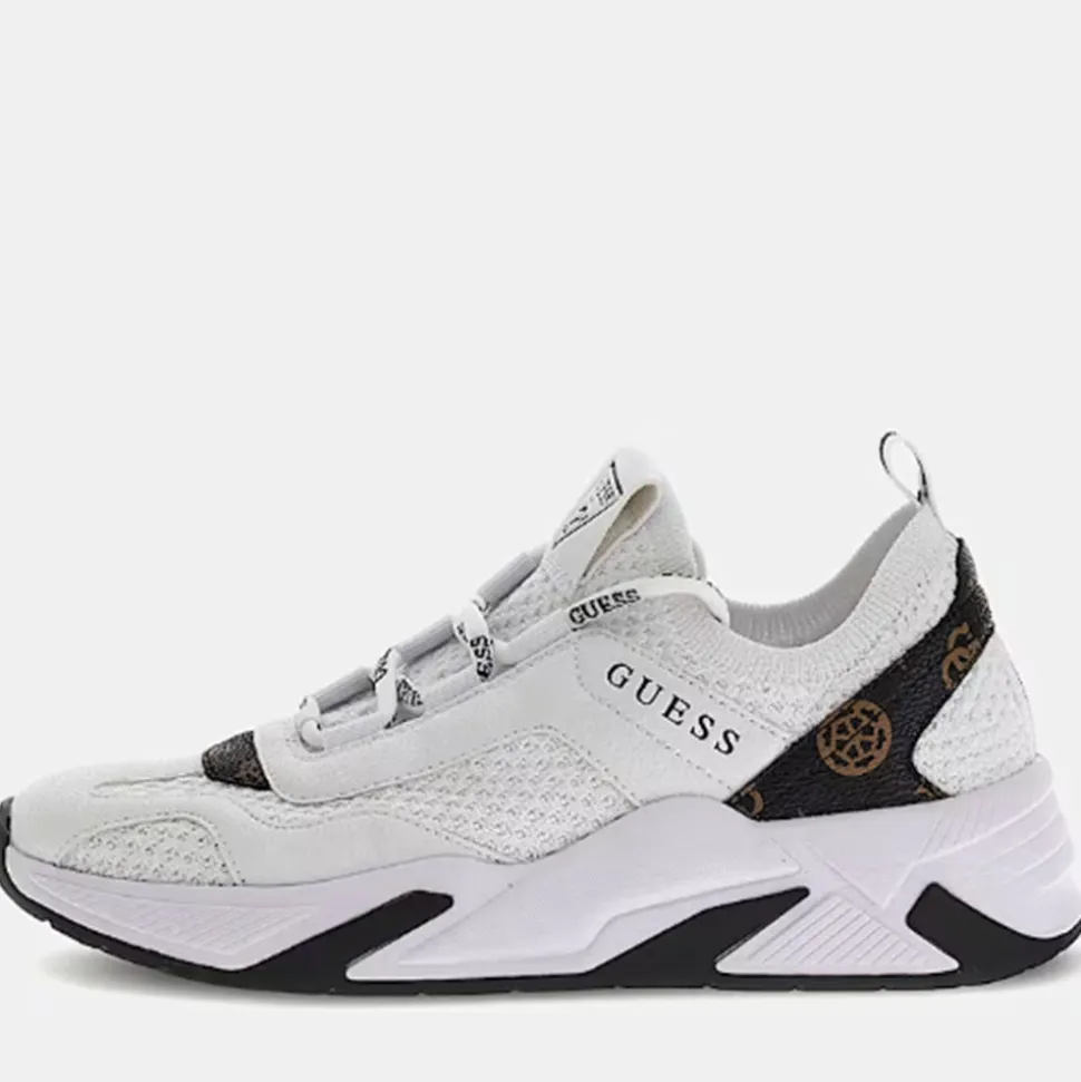 Scarpe Donna GUESS Sneakers Linea Geniver Colore White - Brown
