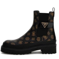 Scarpe Donna GUESS Stivaletti linea Bensly colore Brown - Black