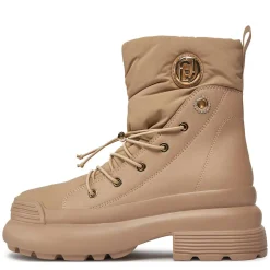 Scarpe Donna LIU JO Amy 15 Anfibi in Nylon Imbottito colore Skin