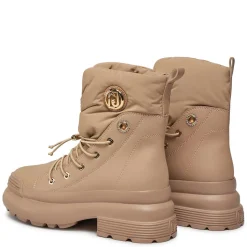 Scarpe Donna LIU JO Amy 15 Anfibi in Nylon Imbottito colore Skin