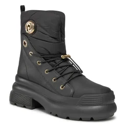 Scarpe Donna LIU JO Amy 15 Anfibi in Nylon Imbottito colore Nero