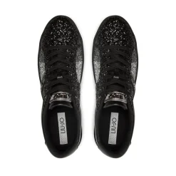 Scarpe Donna LIU JO Silvia 105 Sneakers in Glitter Black