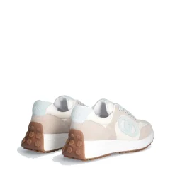Scarpe Donna LIU JO Sneakers Running Lolo 17 in Suede e Nylon Sand e Water