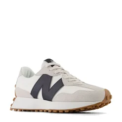 Scarpe Donna NEW BALANCE Sneakers 327 in Suede e Pelle colore Moonbeam e Black