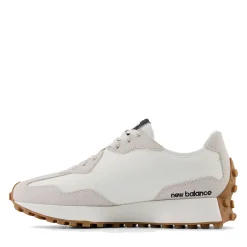 Scarpe Donna NEW BALANCE Sneakers 327 in Suede e Pelle colore Moonbeam e Black
