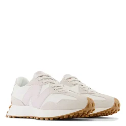 Scarpe Donna NEW BALANCE Sneakers 327 in Pelle e Suede colore Moonbeam e December Sky