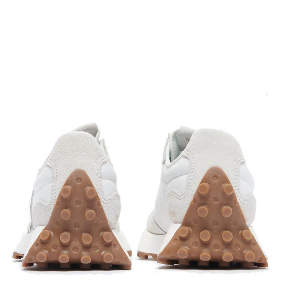 Scarpe Donna NEW BALANCE Sneakers 327 in Suede e Mesh colore Sea Salt e Animal Print