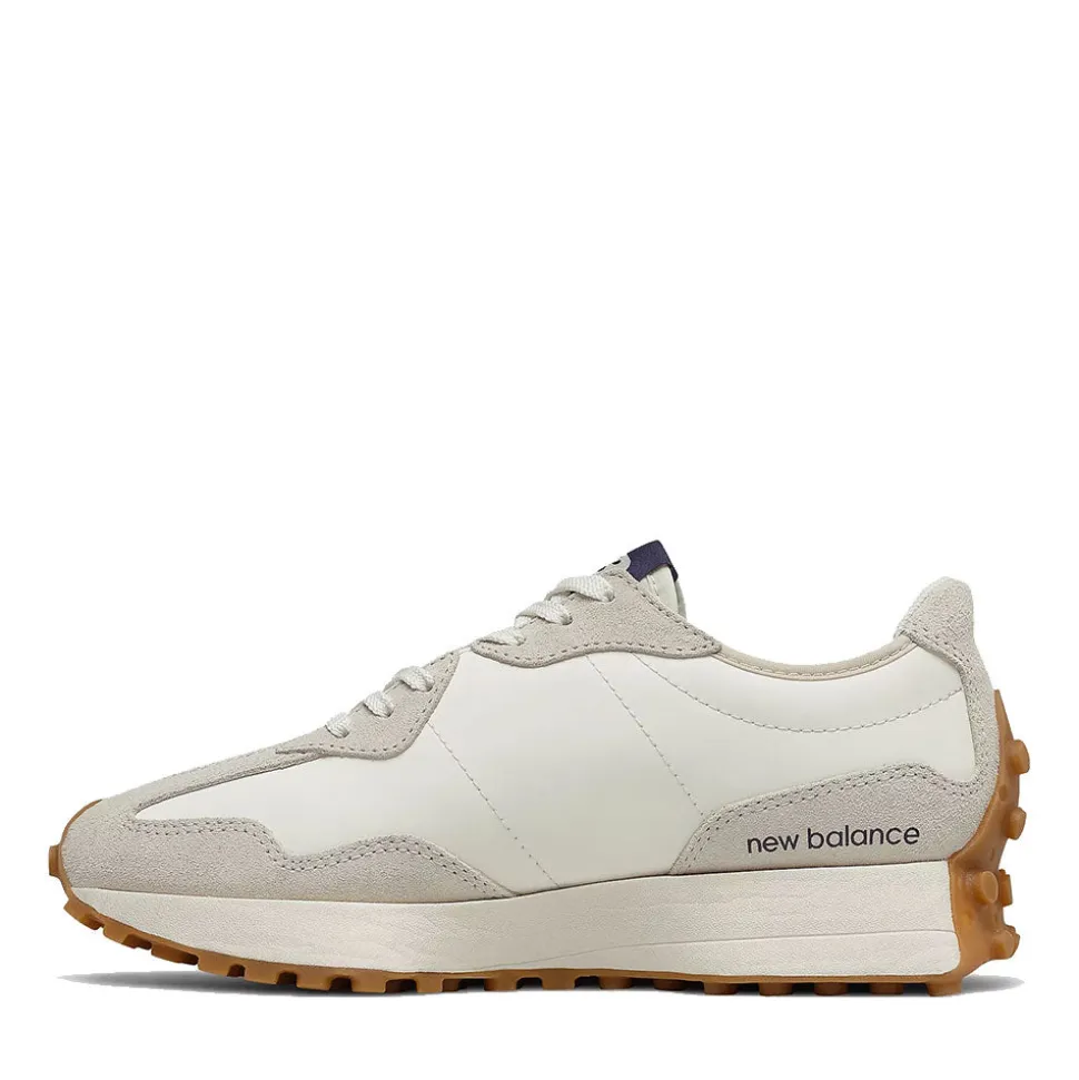 Scarpe Donna NEW BALANCE Sneakers 327 in Suede e Nylon colore Moonbeam e Navy