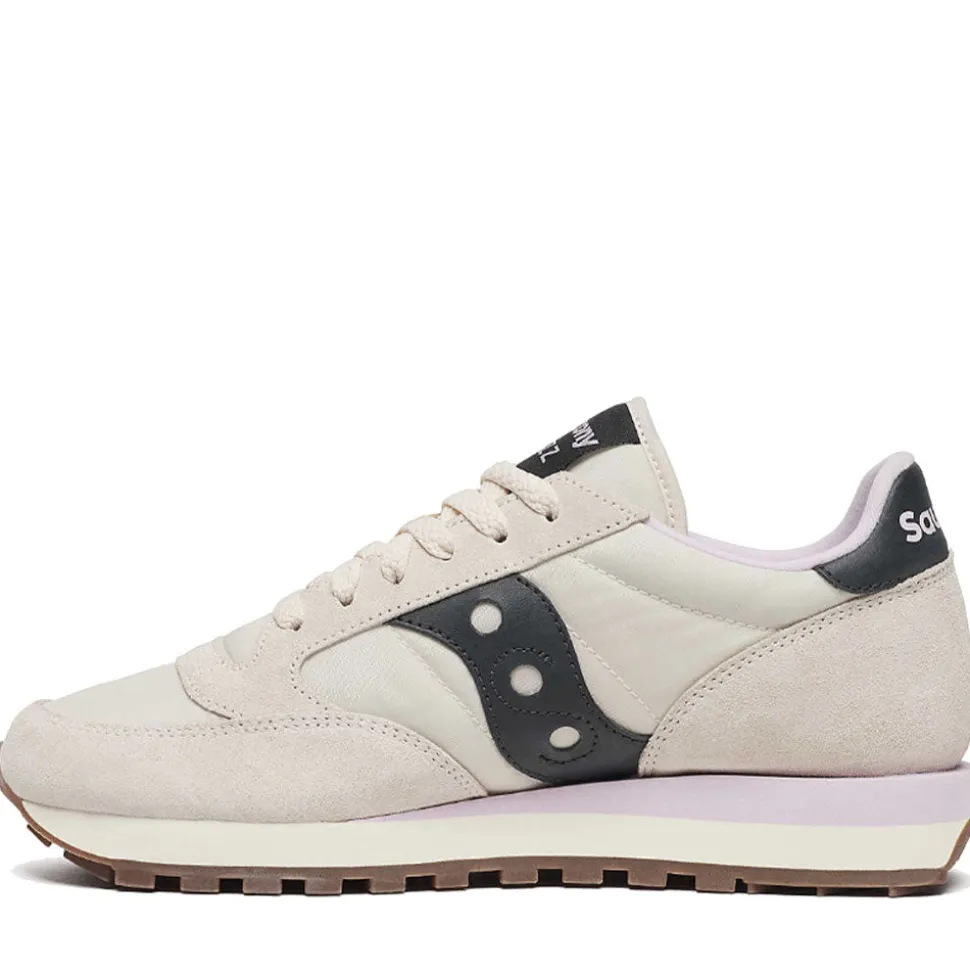Scarpe Donna Saucony Sneakers Jazz Original Cream - Black