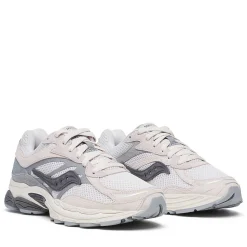 Scarpe Donna Saucony Sneakers ProGrid Omni 9 Premium Light Grey e Blue