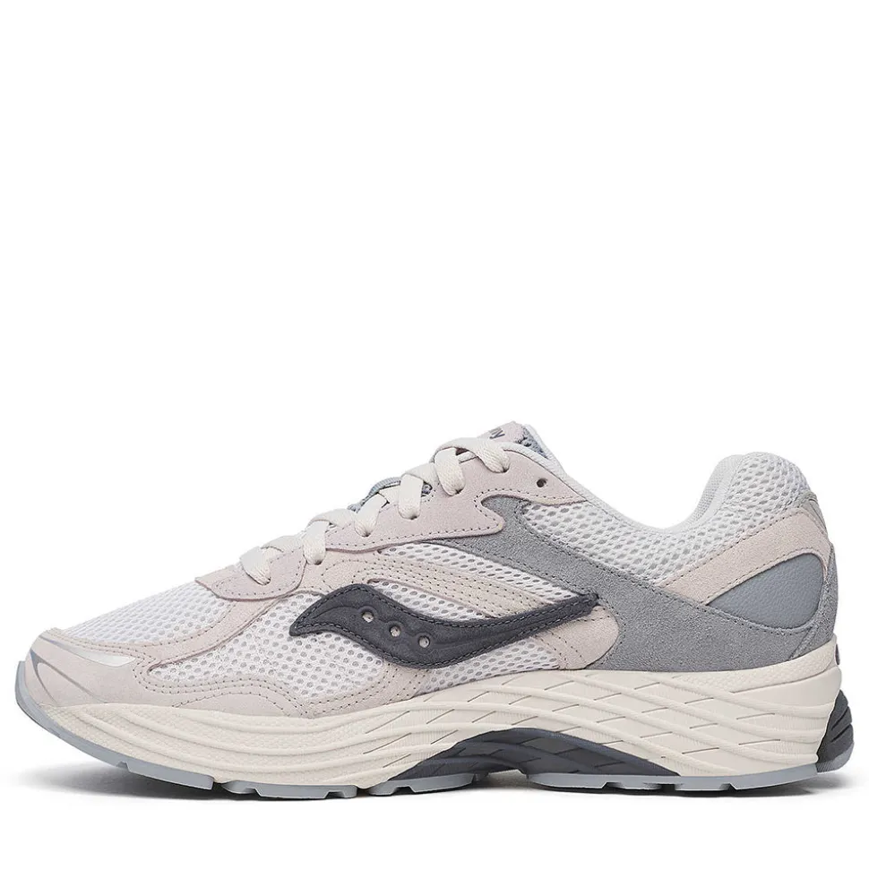 Scarpe Donna Saucony Sneakers ProGrid Omni 9 Premium Light Grey e Blue