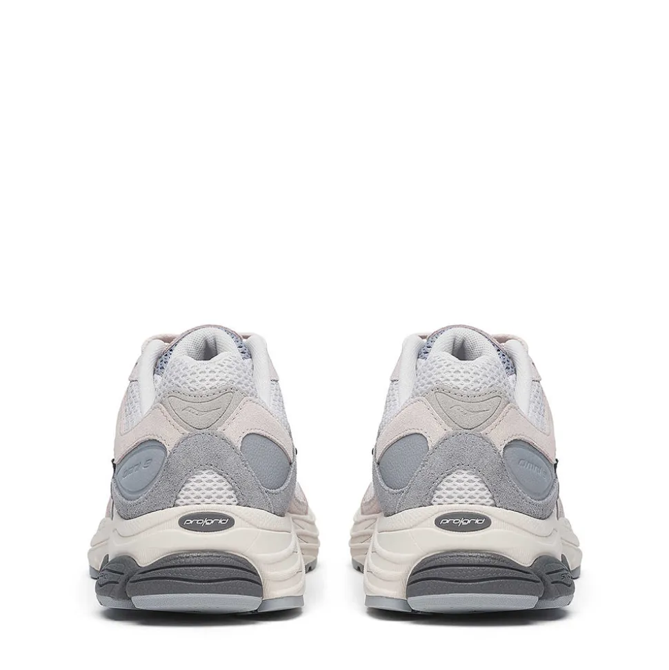 Scarpe Donna Saucony Sneakers ProGrid Omni 9 Premium Light Grey e Blue