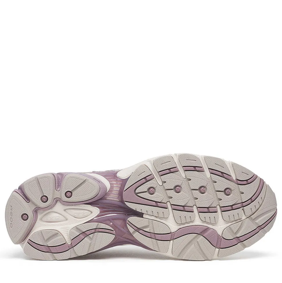 Scarpe Donna Saucony Sneakers ProGrid Omni 9 Premium Light Grey e Lilac