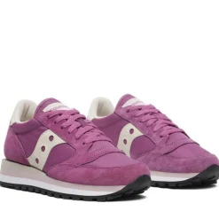 Scarpe Donna Saucony Sneakers Jazz Triple Purple - Cream