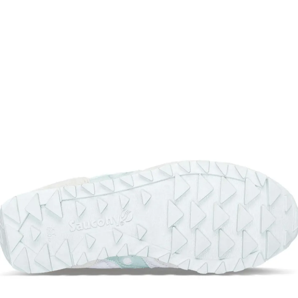 Scarpe Donna Saucony Sneakers Jazz Triple White - Light Blue