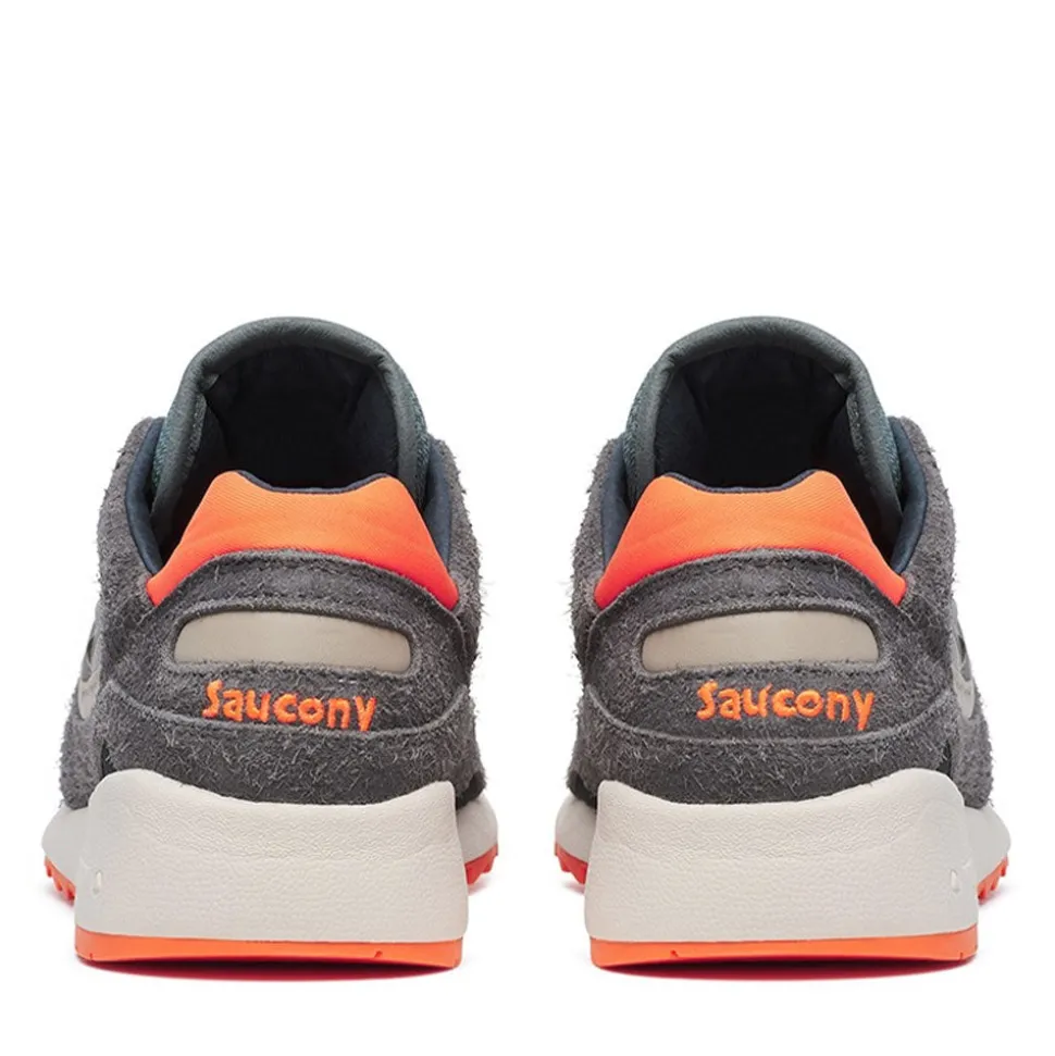 Scarpe Donna Saucony Sneakers Shadow 6000 in Pelle e Tessuto Colore Grey - Agave