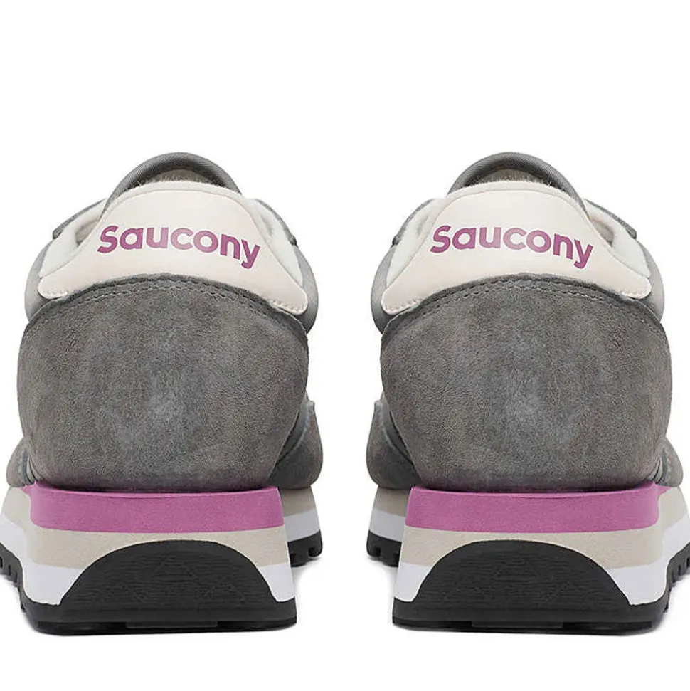 Scarpe Donna Saucony Sneakers Jazz Triple Grey - Black