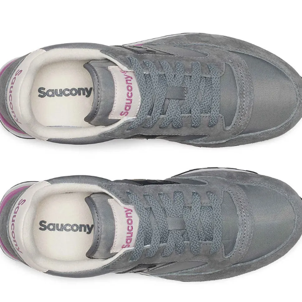Scarpe Donna Saucony Sneakers Jazz Triple Grey - Black