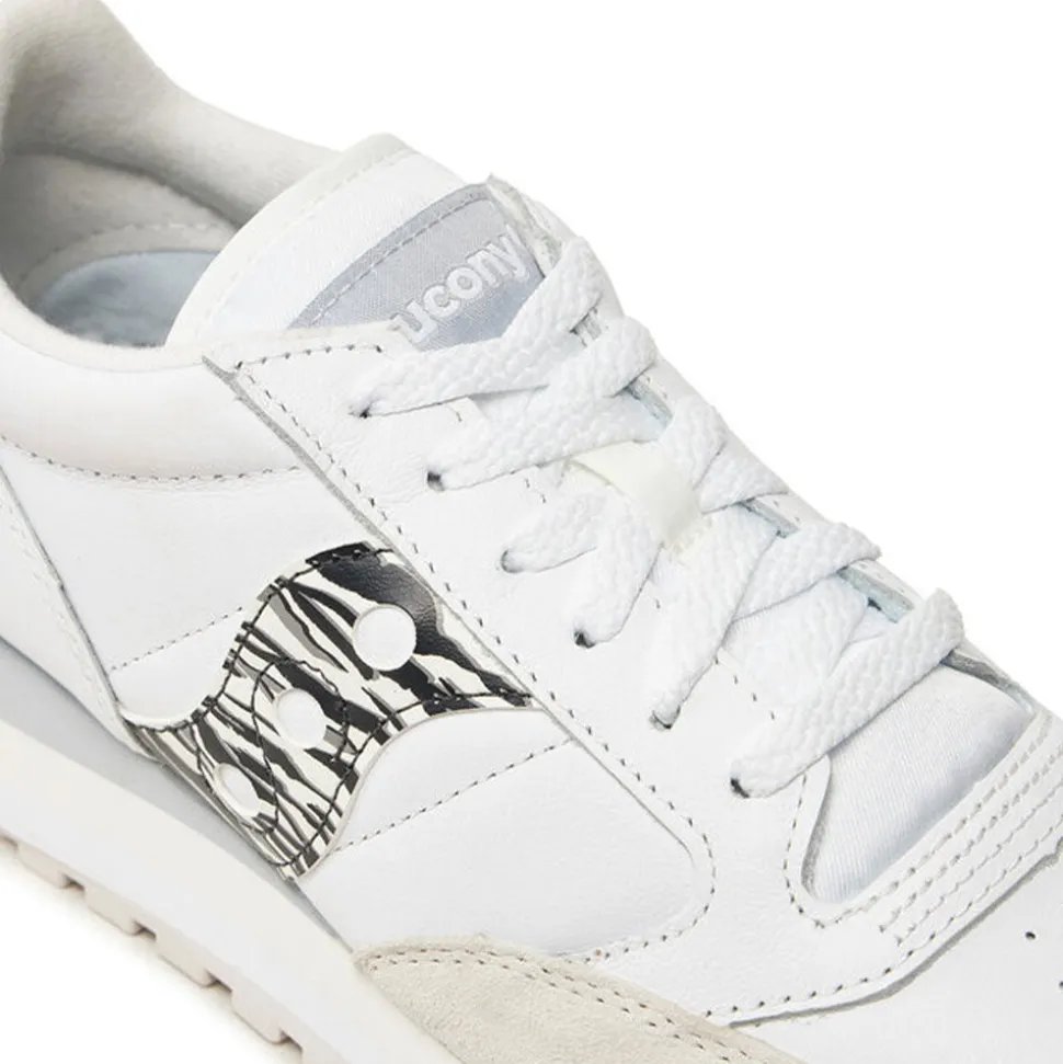 Scarpe Donna Saucony Sneakers Jazz Triple White - Zebra