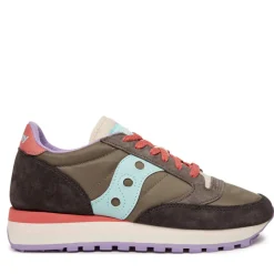 Scarpe Donna Saucony Sneakers Jazz Triple Brown - Aqua