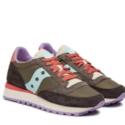 Scarpe Donna Saucony Sneakers Jazz Triple Brown - Aqua