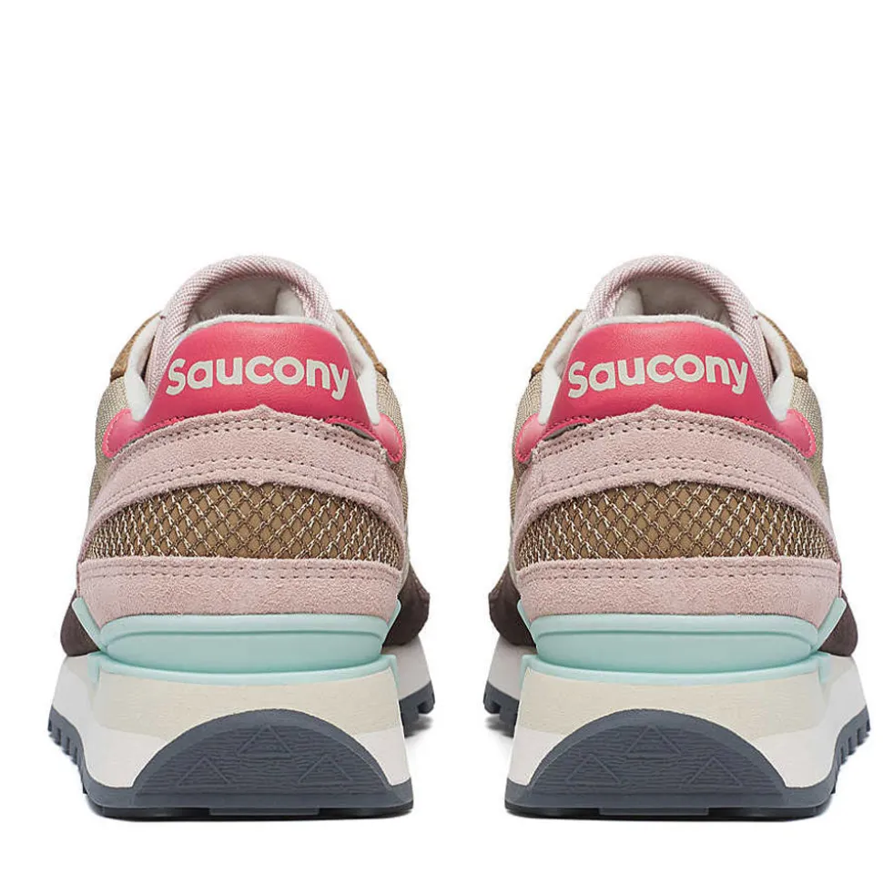 Scarpe Donna Saucony Sneakers Shadow Brown - Cream
