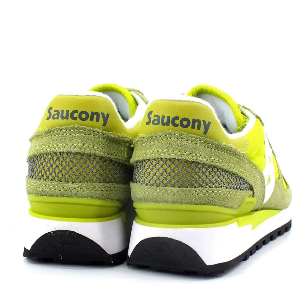 Scarpe Donna Saucony Sneakers Shadow Original Green - White