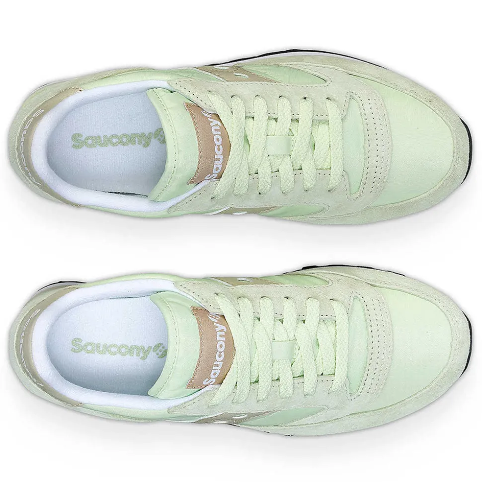 Scarpe Donna Saucony Sneakers Jazz Triple Green - Gold