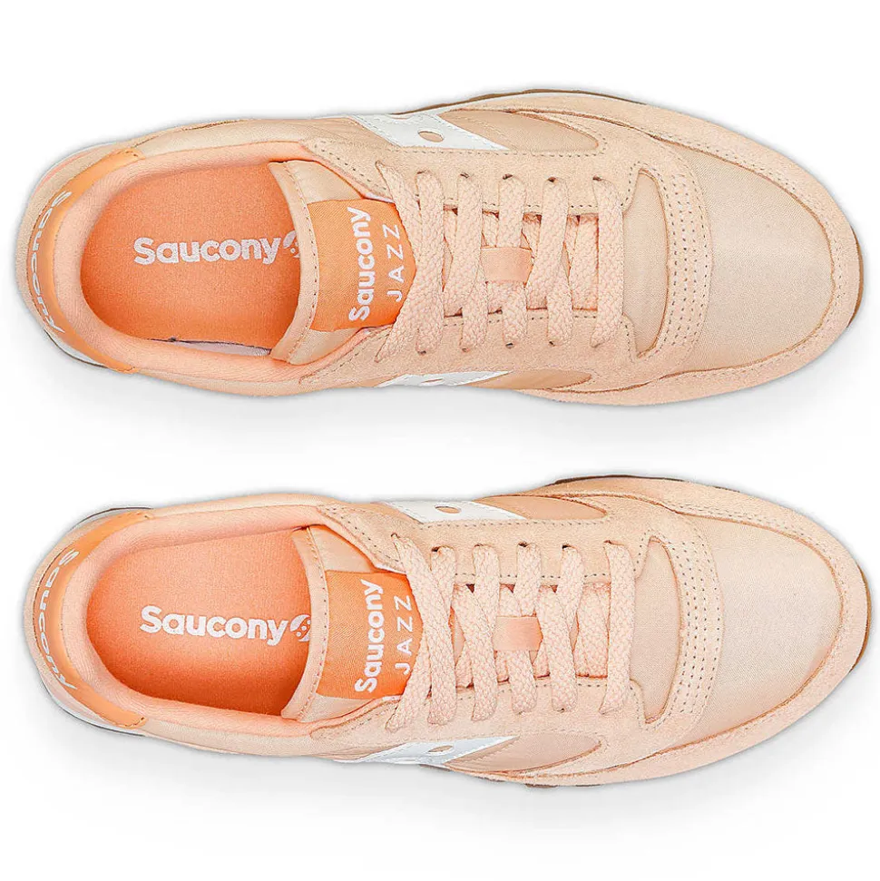 Scarpe Donna Saucony Sneakers Jazz Salmon - White