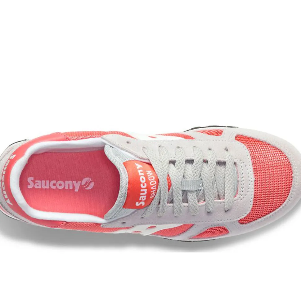 Scarpe Donna Saucony Sneakers Shadow Original Grey - Salmon