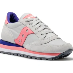Scarpe Donna Saucony Sneakers Jazz Triple Grey - Coral