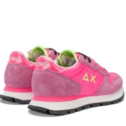 Scarpe Donna Sun68 Sneakers Ally Solid Nylon Colore Fuxia Fluo - Z35201