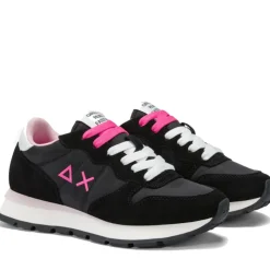 Scarpe Donna Sun68 Sneakers Ally Solid Nylon Colore Nero - Z35201
