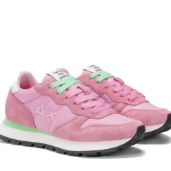 Scarpe Donna Sun68 Sneakers Ally Solid Nylon Colore Ciclamino - Z35201
