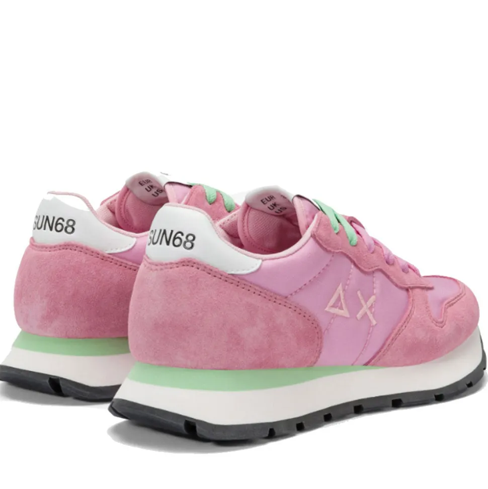 Scarpe Donna Sun68 Sneakers Ally Solid Nylon Colore Ciclamino - Z35201