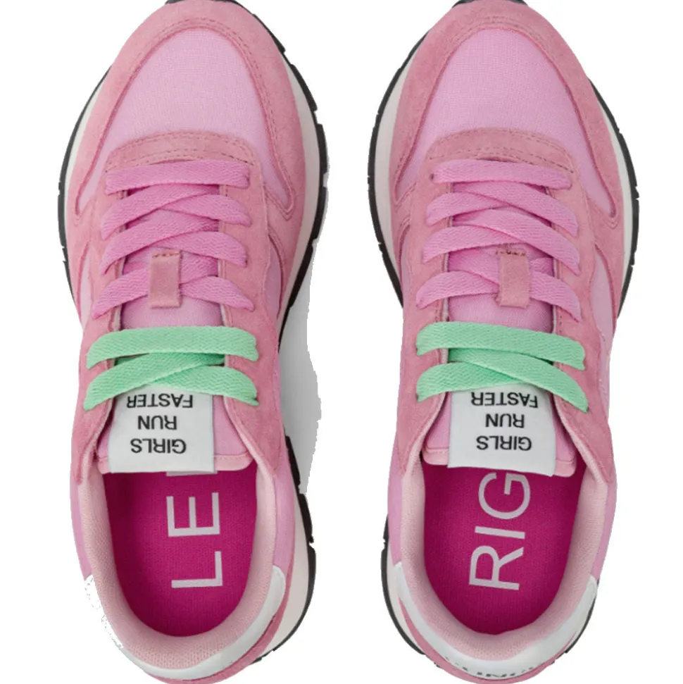 Scarpe Donna Sun68 Sneakers Ally Solid Nylon Colore Ciclamino - Z35201