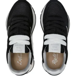 Scarpe Donna Sun68 Sneakers Ally Glitter Textile Colore Nero - Z35203