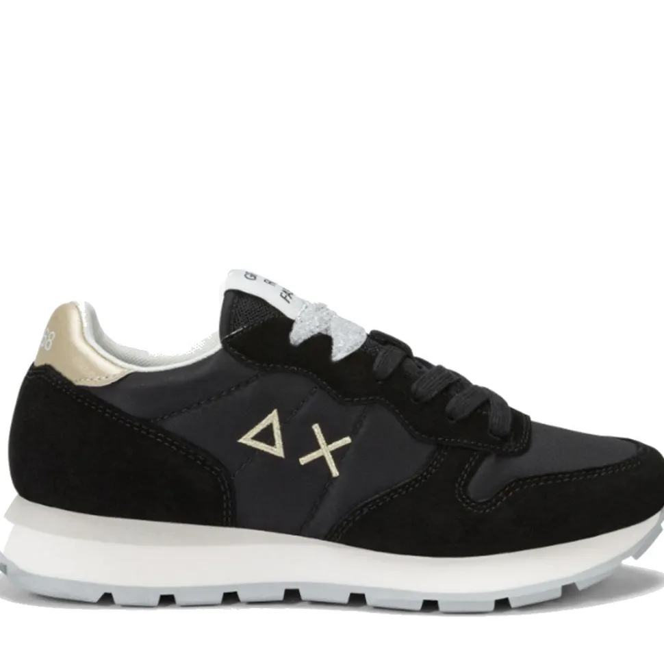 Scarpe Donna Sun68 Sneakers Ally Gold Silver Colore Nero - Z35202