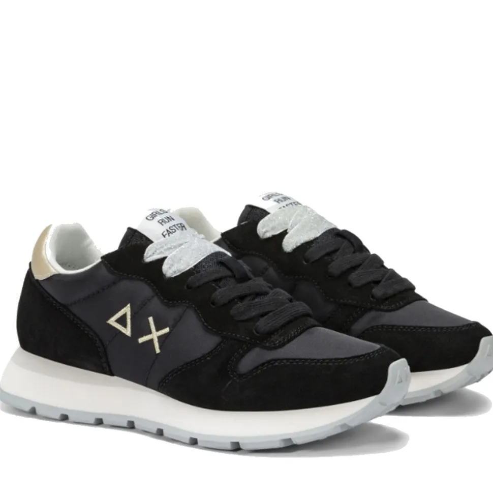 Scarpe Donna Sun68 Sneakers Ally Gold Silver Colore Nero - Z35202