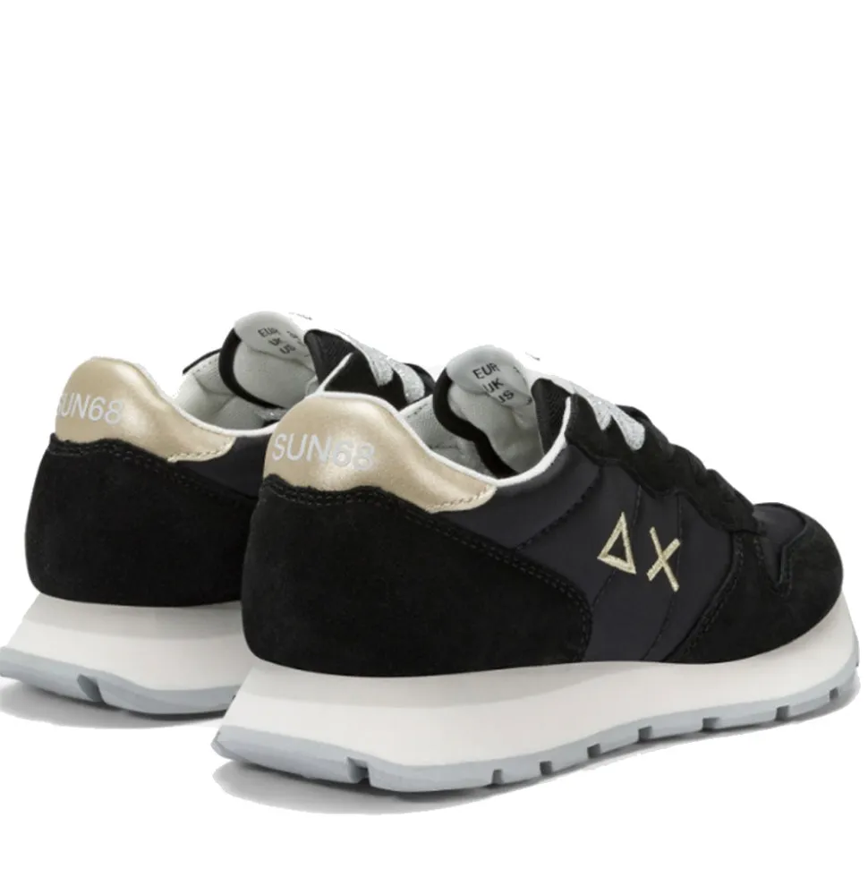 Scarpe Donna Sun68 Sneakers Ally Gold Silver Colore Nero - Z35202