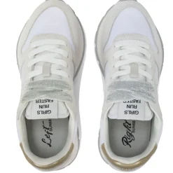 Scarpe Donna Sun68 Sneakers Ally Gold Silver Colore Bianco - Z35202