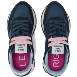 Scarpe Donna Sun68 Sneakers Ally Solid Nylon Colore Navy Blue - Z35201