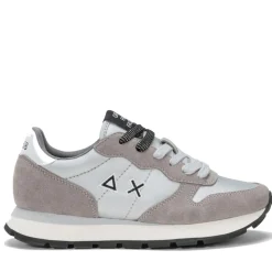 Scarpe Donna Sun68 Sneakers Ally Bright Nylon Colore Argento - Z44203