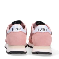 Scarpe Donna Sun68 Sneakers Ally Bright Nylon Colore Rosa - Z44203